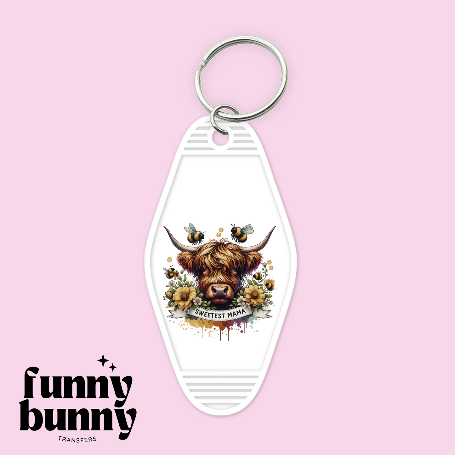 Sweet Mama Cow - Motel Keychain