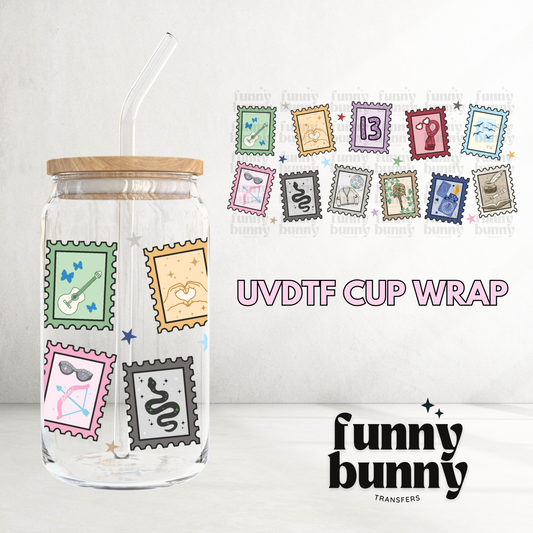 Swift Stamps - 16oz UVDTF Cup Wrap