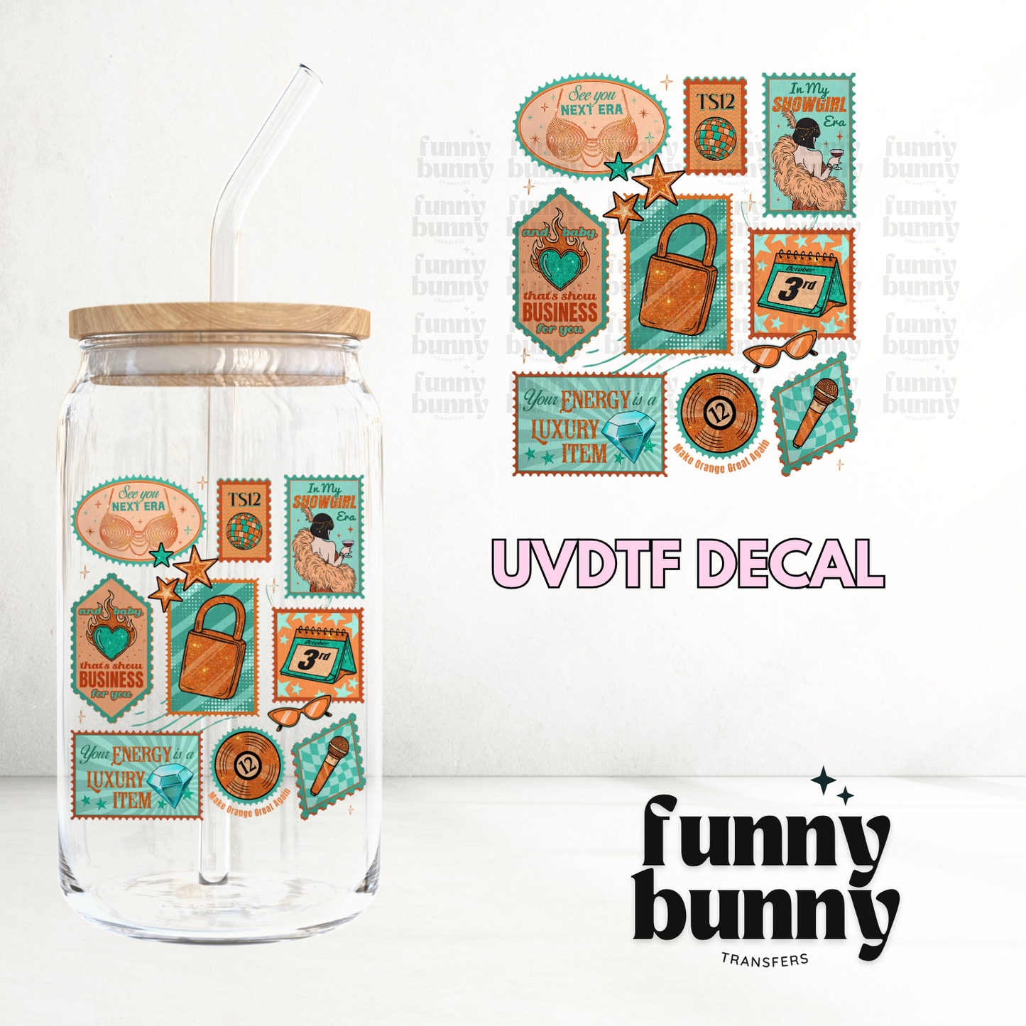 TS12 Showgirl - UVDTF Decal