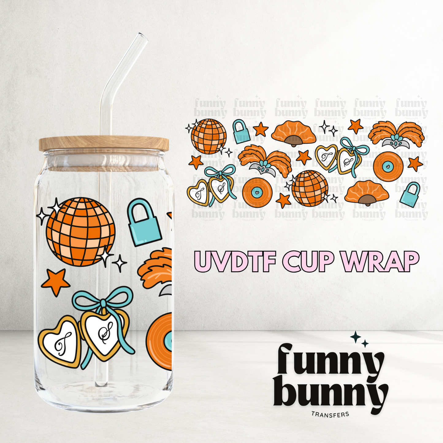 TS Showgirl - 16oz UVDTF Cup Wrap