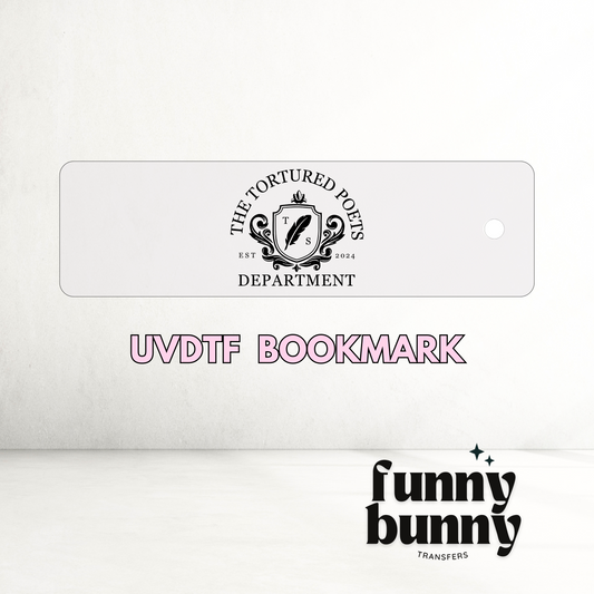 TS TTPD - UVDTF Bookmark Decal