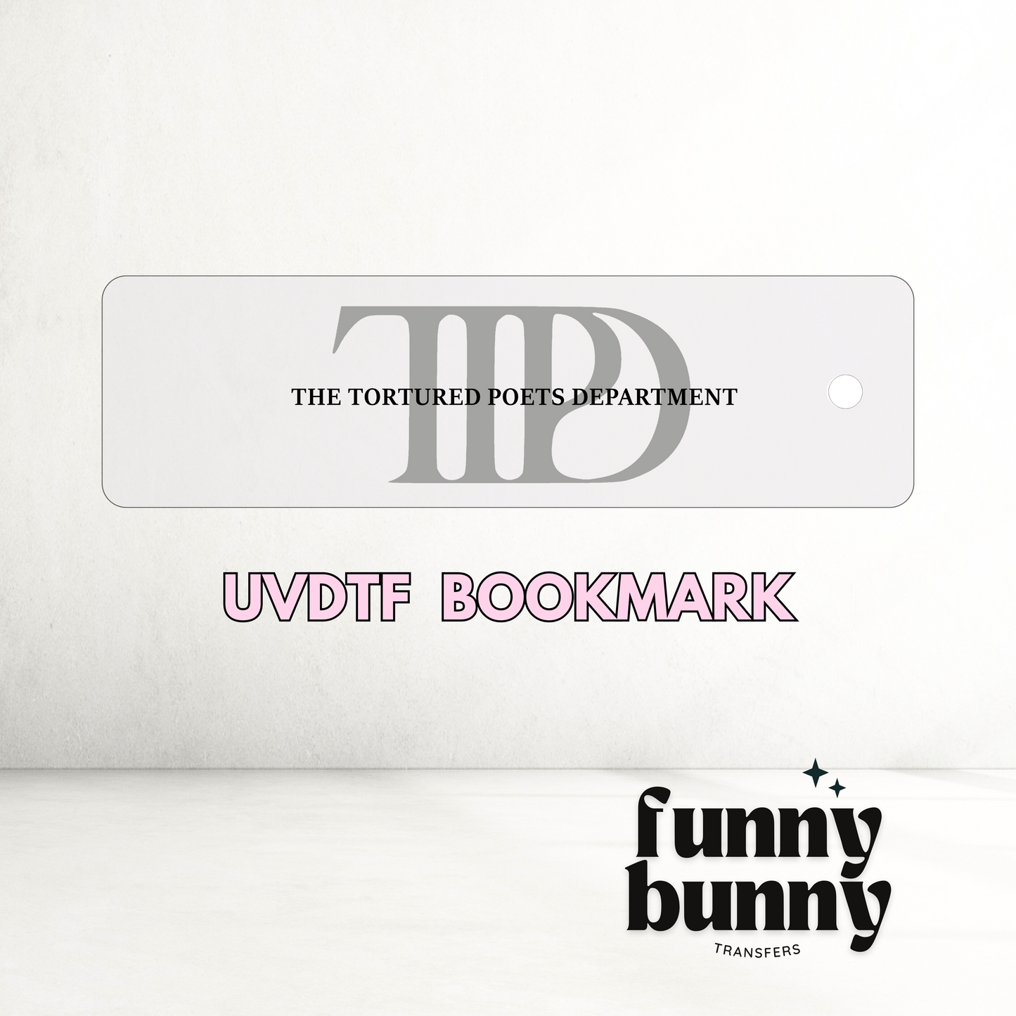 TTPD - UVDTF Bookmark Decal
