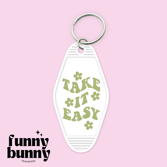 Take It Easy - Motel Keychain