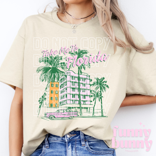 Take Me To Florida - DTF Transfer