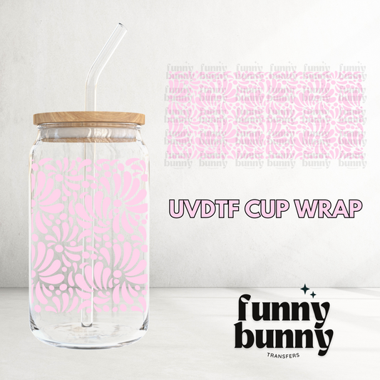 Talavera Blush -  16oz UVDTF Cup Wrap