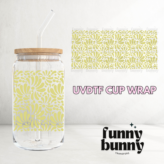 Talavera Geko -  16oz UVDTF Cup Wrap