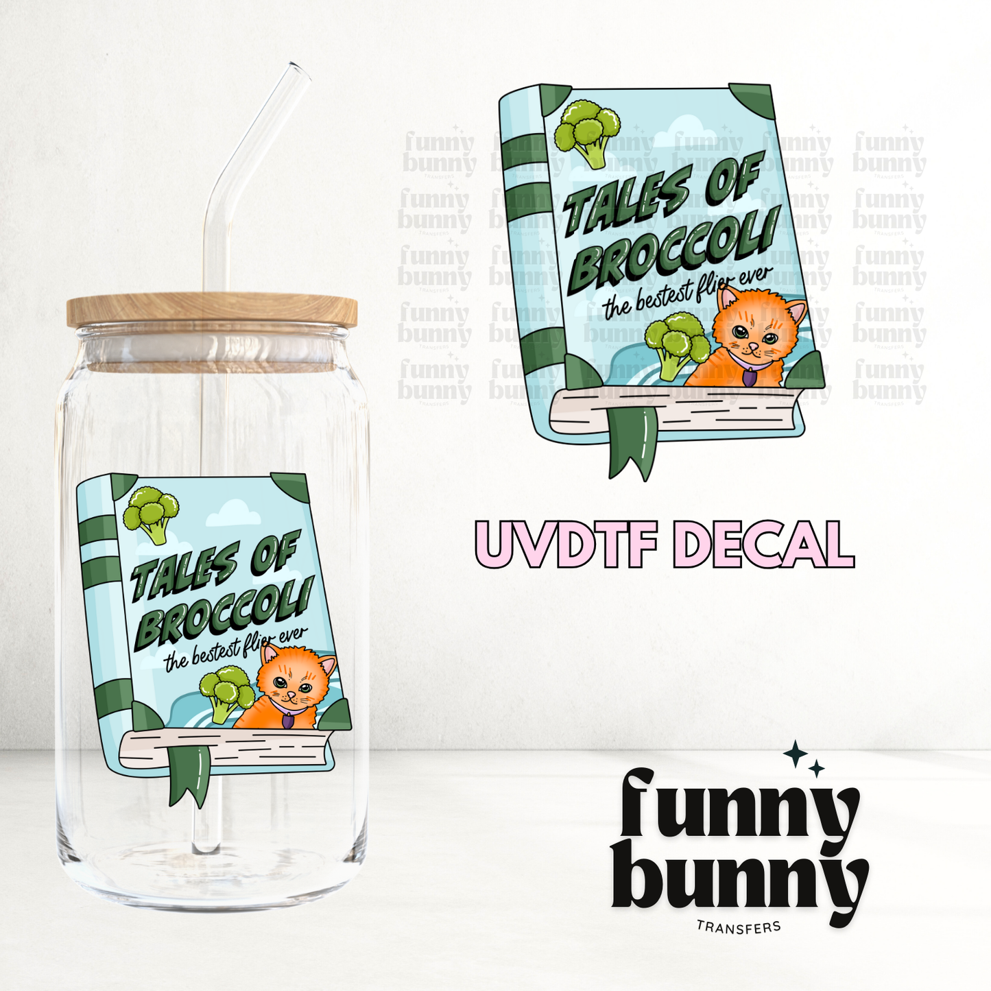 Tales Of Broccoli - UVDTF Decal