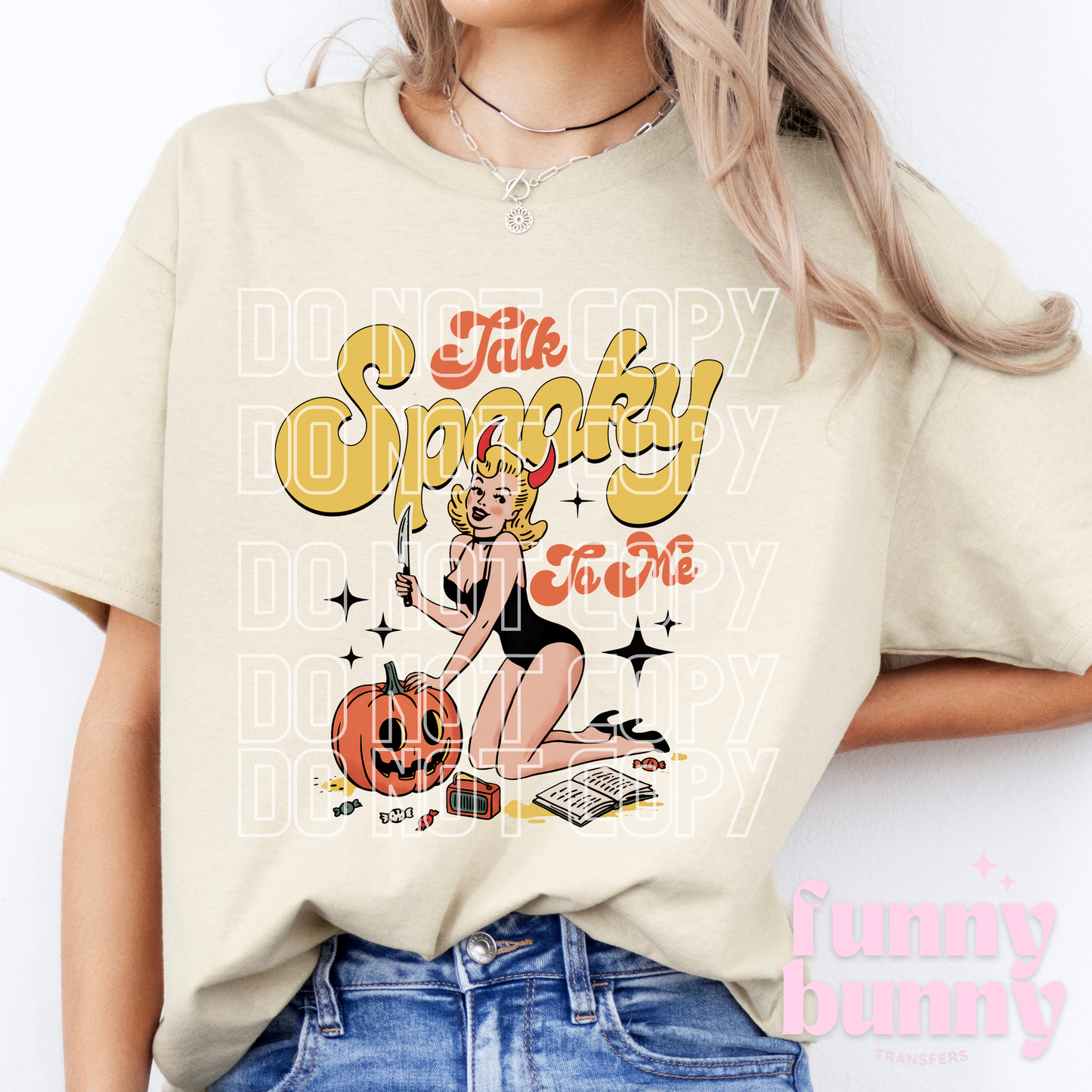 Talk Spooky To Me - DTF Transfer