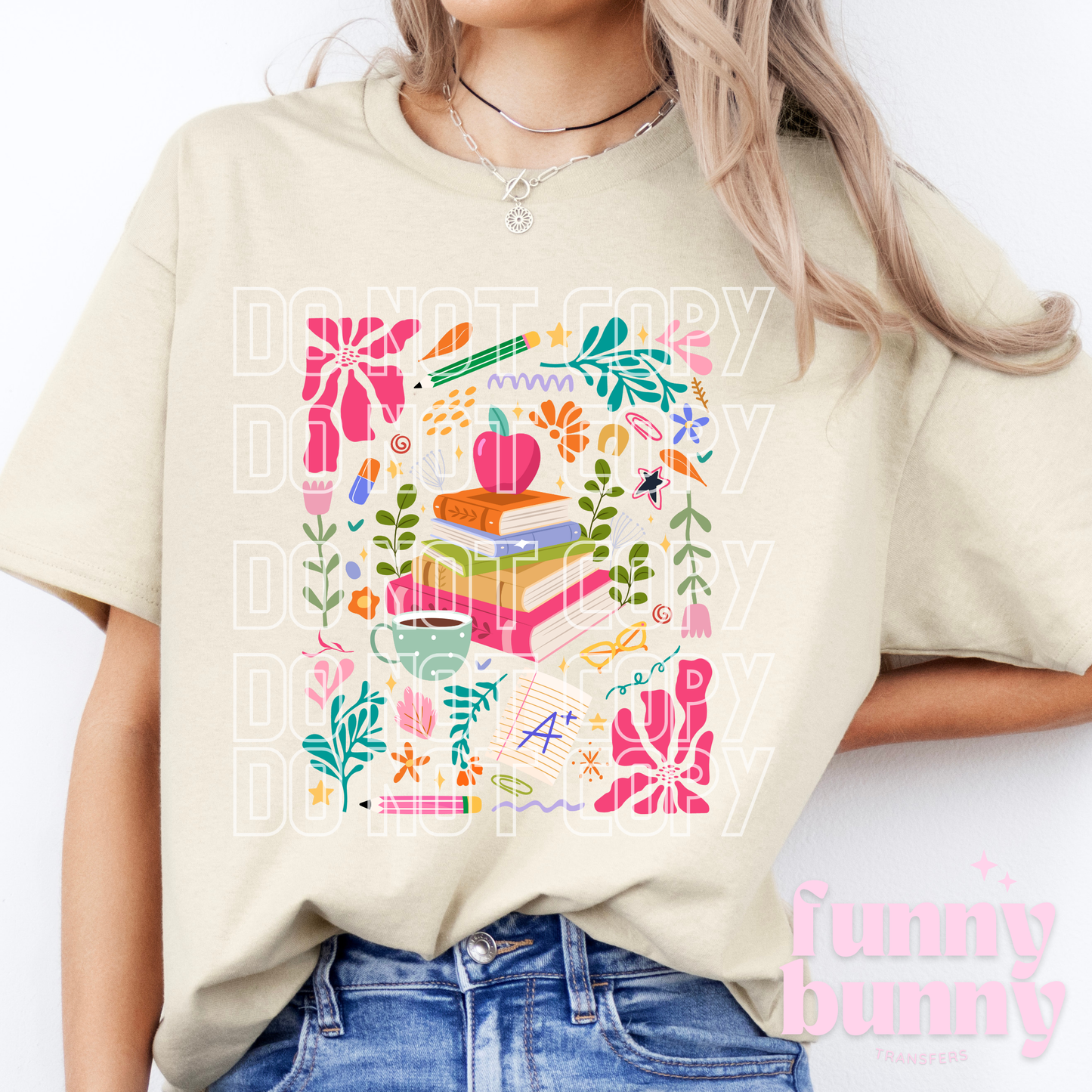Teacher Floral Vibes - DTF Transfer