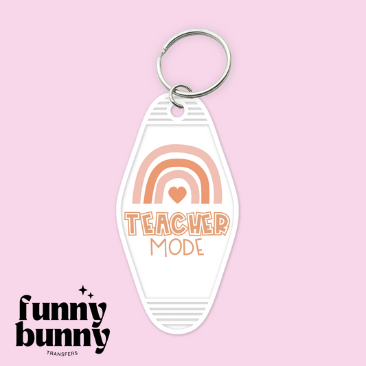 Teacher Mode - Motel Keychain