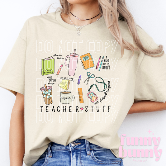 Teacher Stuff - DTF Transfer