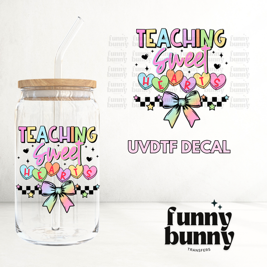 Teaching Sweet Hearts - UVDTF Decal