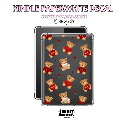 Teddies & Roses - Kindle Decal