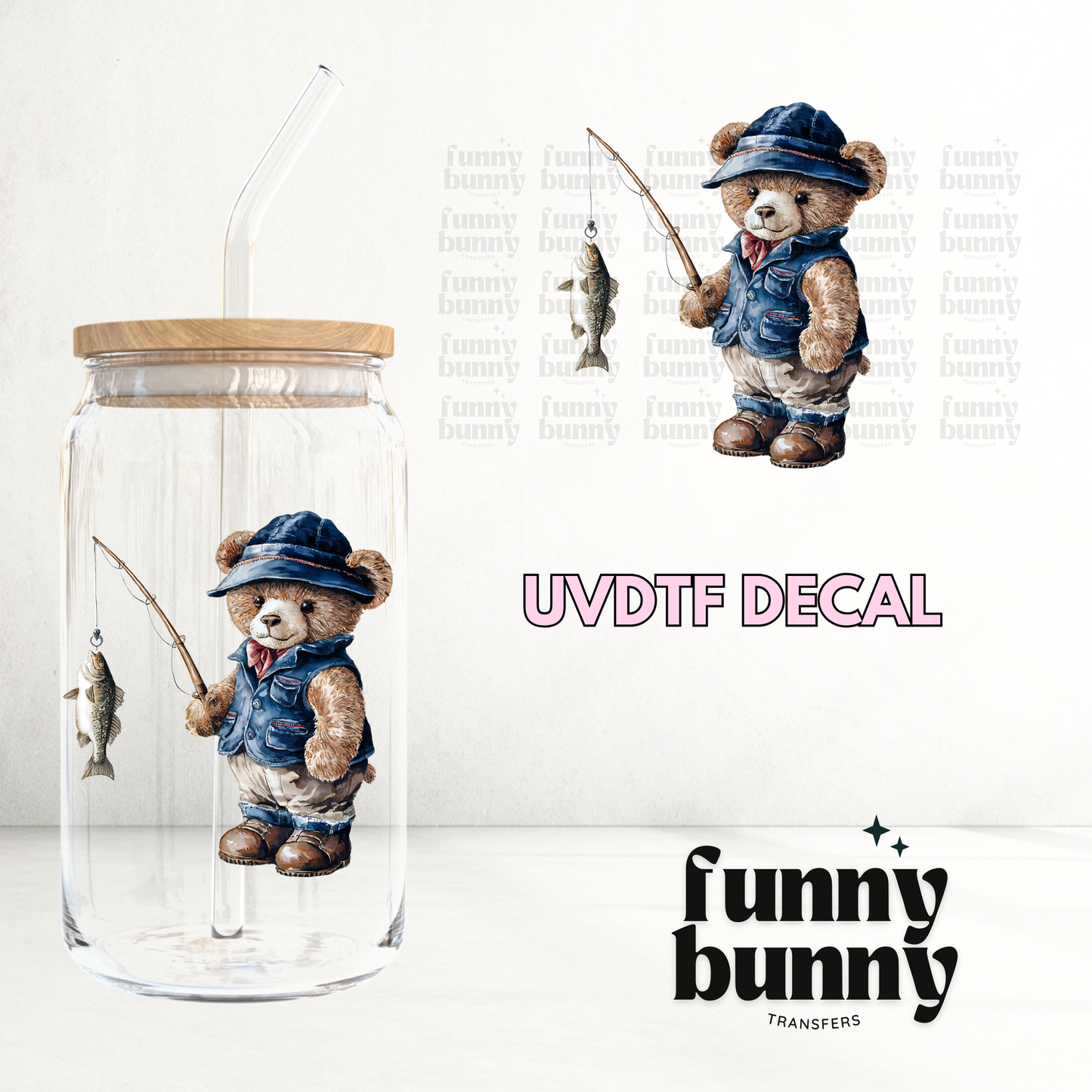 Teddy Fisherman - UVDTF Decal