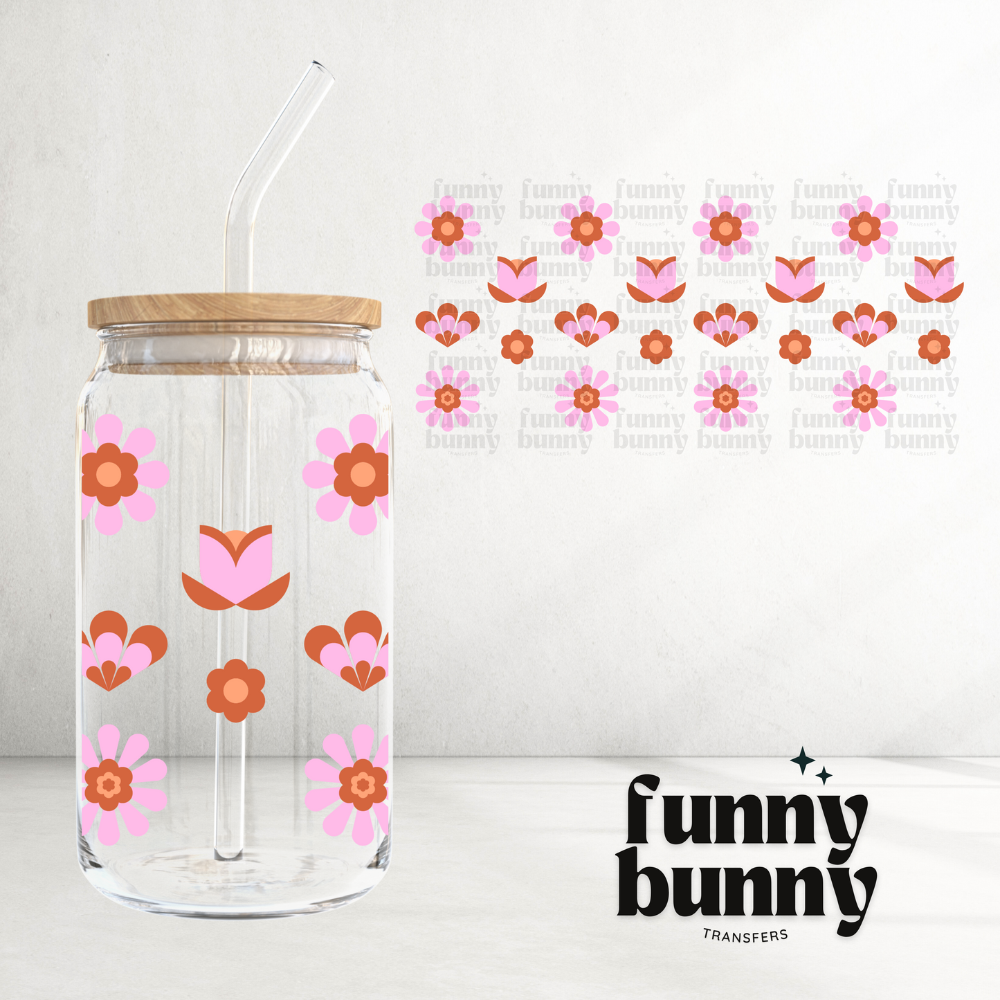 Terracotta Girlies -  16oz UVDTF Cup Wrap