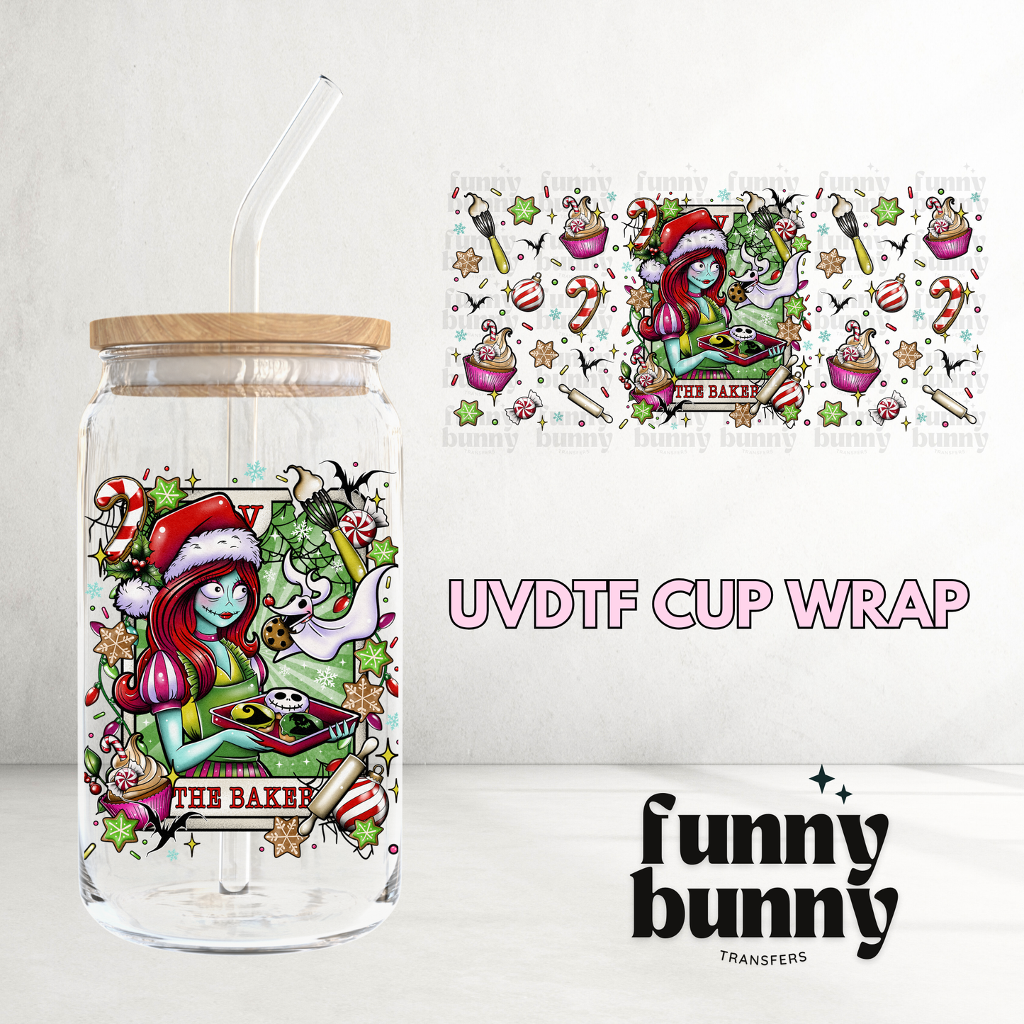 The Baker - 16oz UVDTF Cup Wrap