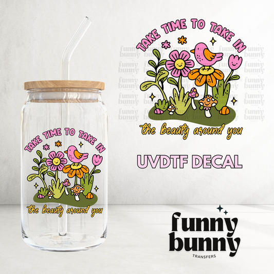 The Beauty Around You - UVDTF Decal