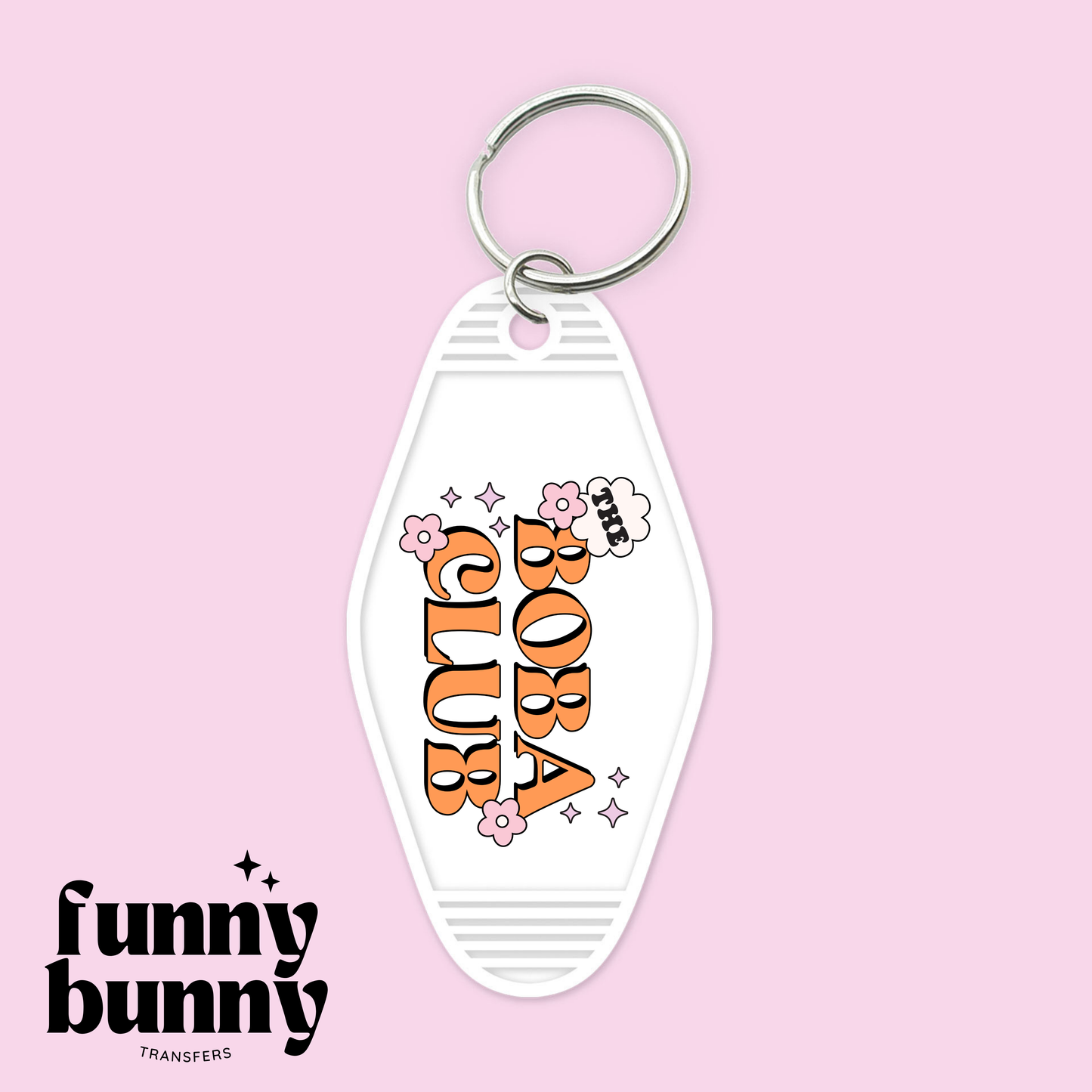 The Boba Club - Motel Keychain