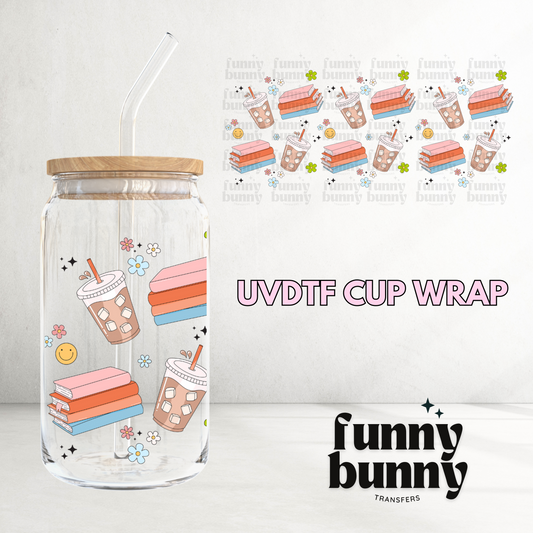 The Book Club  -  16oz UVDTF Cup Wrap