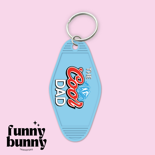 The Cool Dad - Motel Keychain
