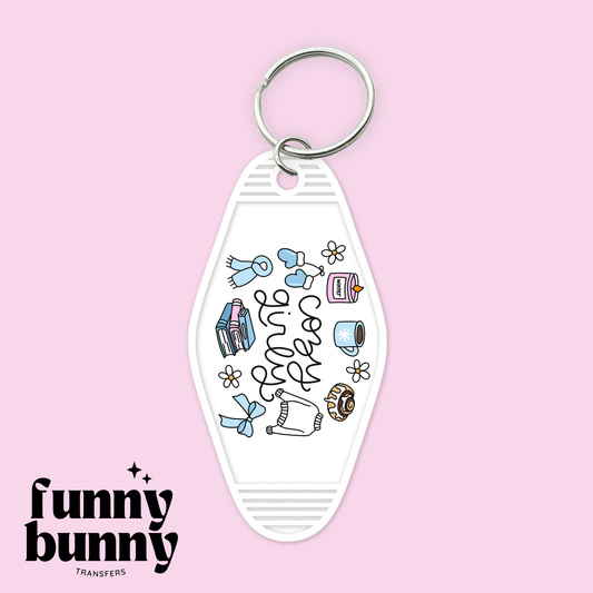 The Cozy Girl  - Motel Keychain