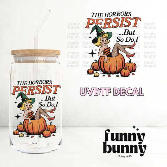 The Horror Persist - UVDTF Decal