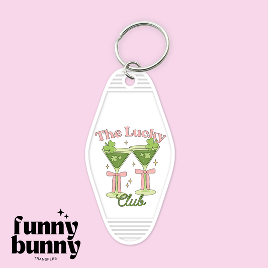 The Lucky Club - Motel Keychain