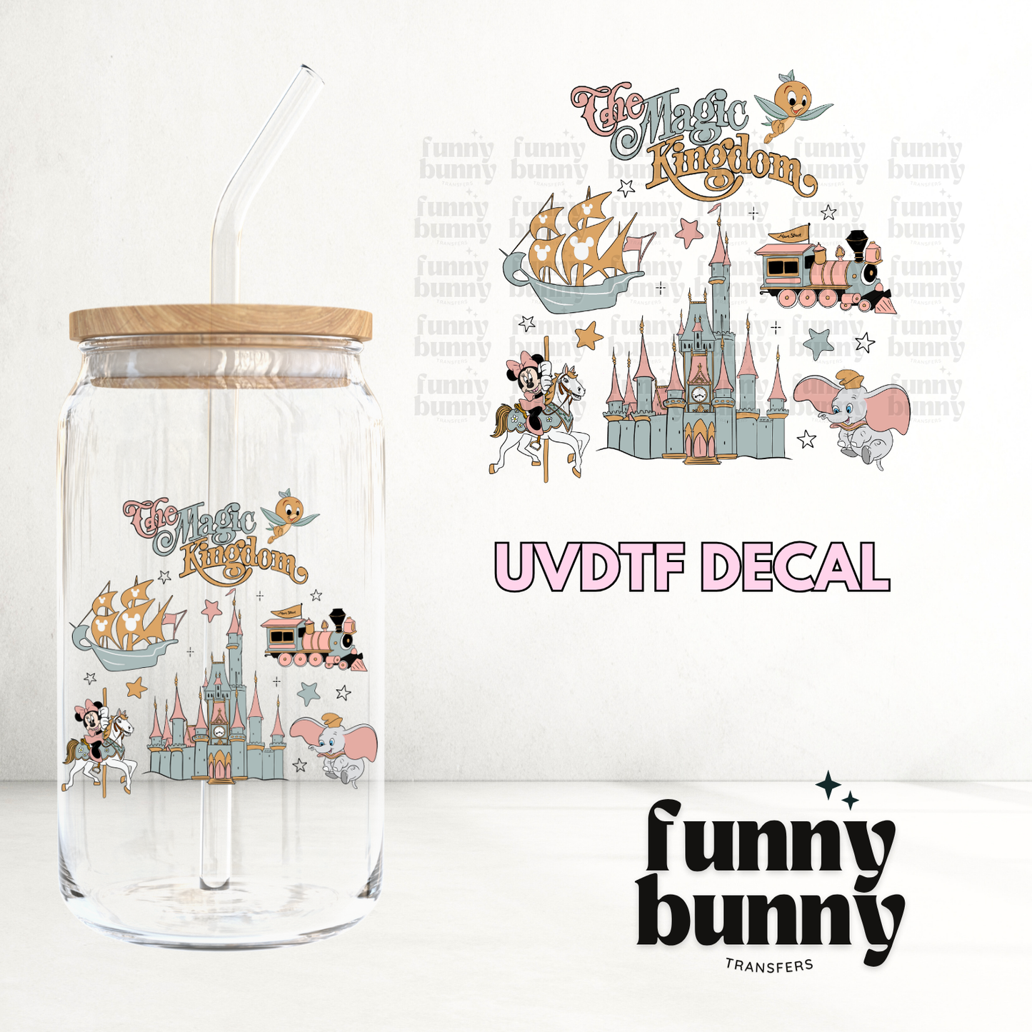 The Magic Kingdom - UVDTF Decal