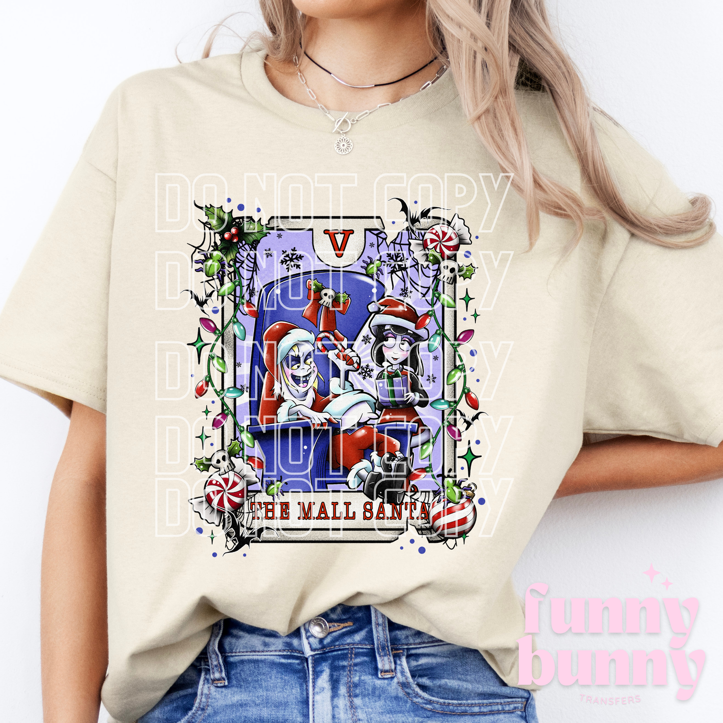 The Mall Santa - DTF Transfer