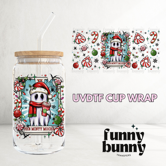 The Minty Mocha - 16oz UVDTF Cup Wrap