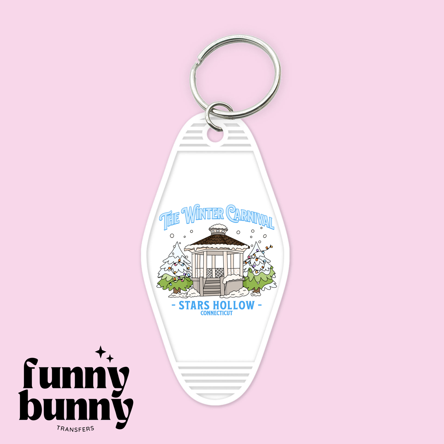 The Winter Carnival - Motel Keychain