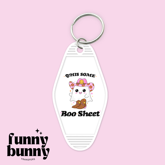 This Some Boo Sheet - Motel Keychain