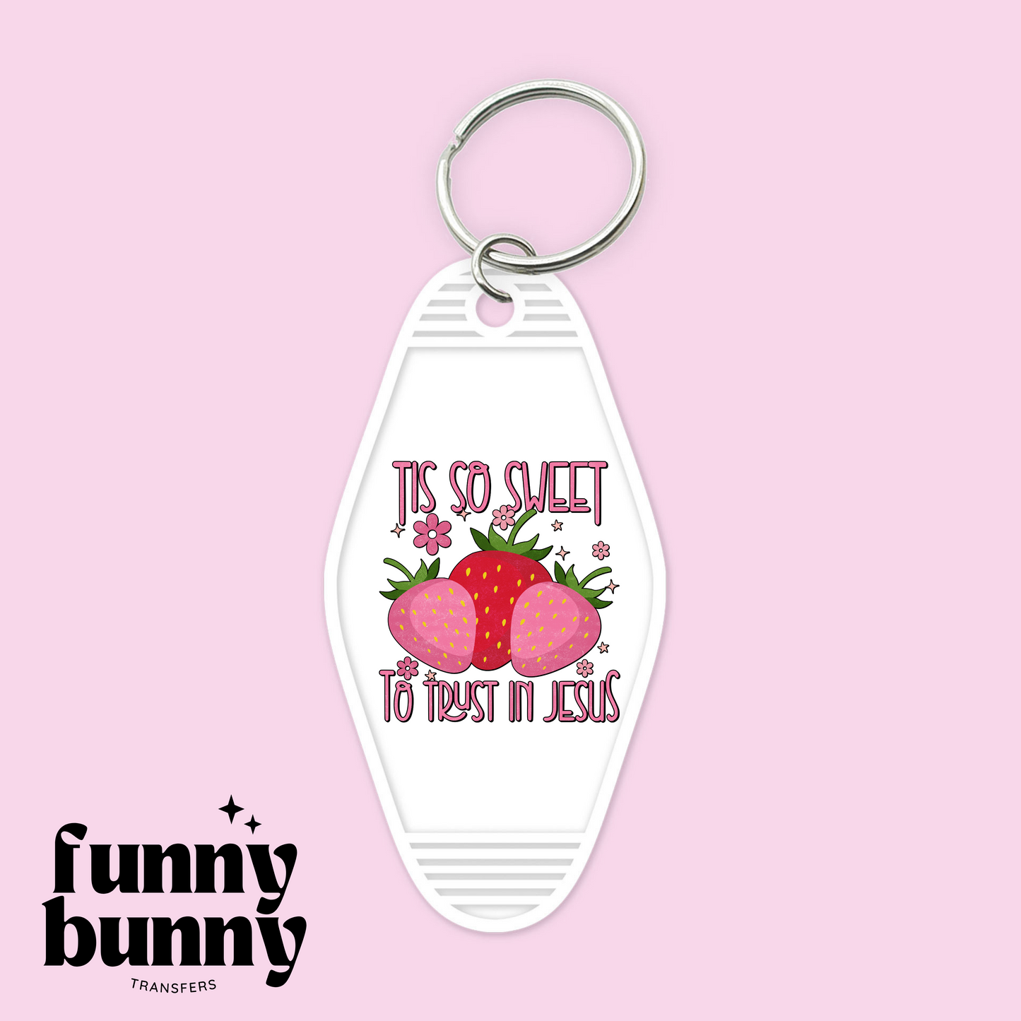 Tis So Sweet To Trust In Jesus - Motel Keychain