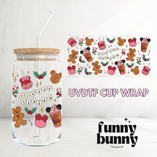 Tis The Mouse Season - 16oz UVDTF Cup Wrap