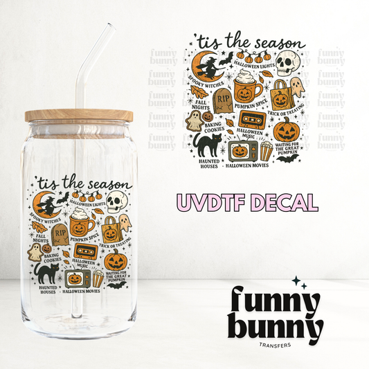Tis The Season Essentials - UVDTF Decal