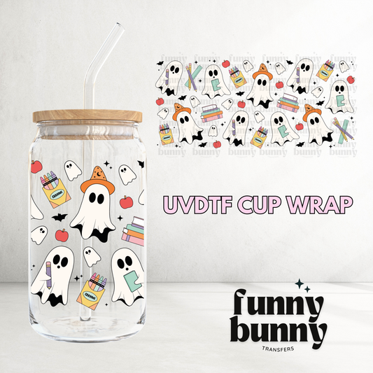 Trick Or Teach - 16oz UVDTF Cup Wrap