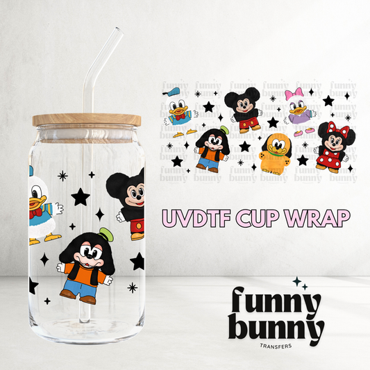 Trinket Friends  - 16oz UVDTF Cup Wrap