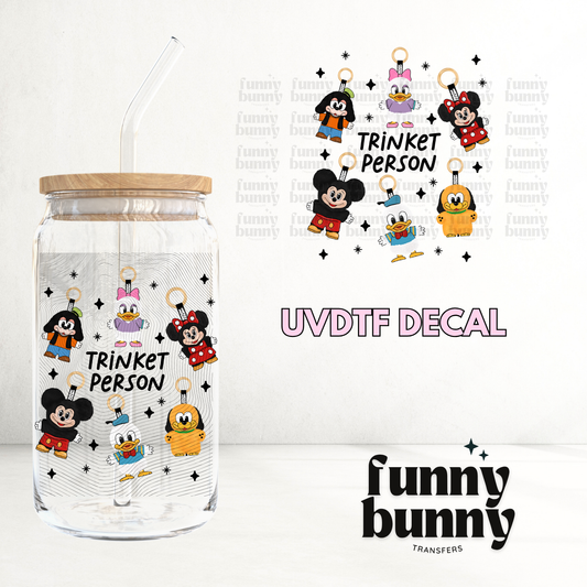 Trinket Person - UVDTF Decal