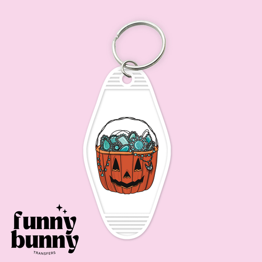 Turquoise Pumpkin - Motel Keychain