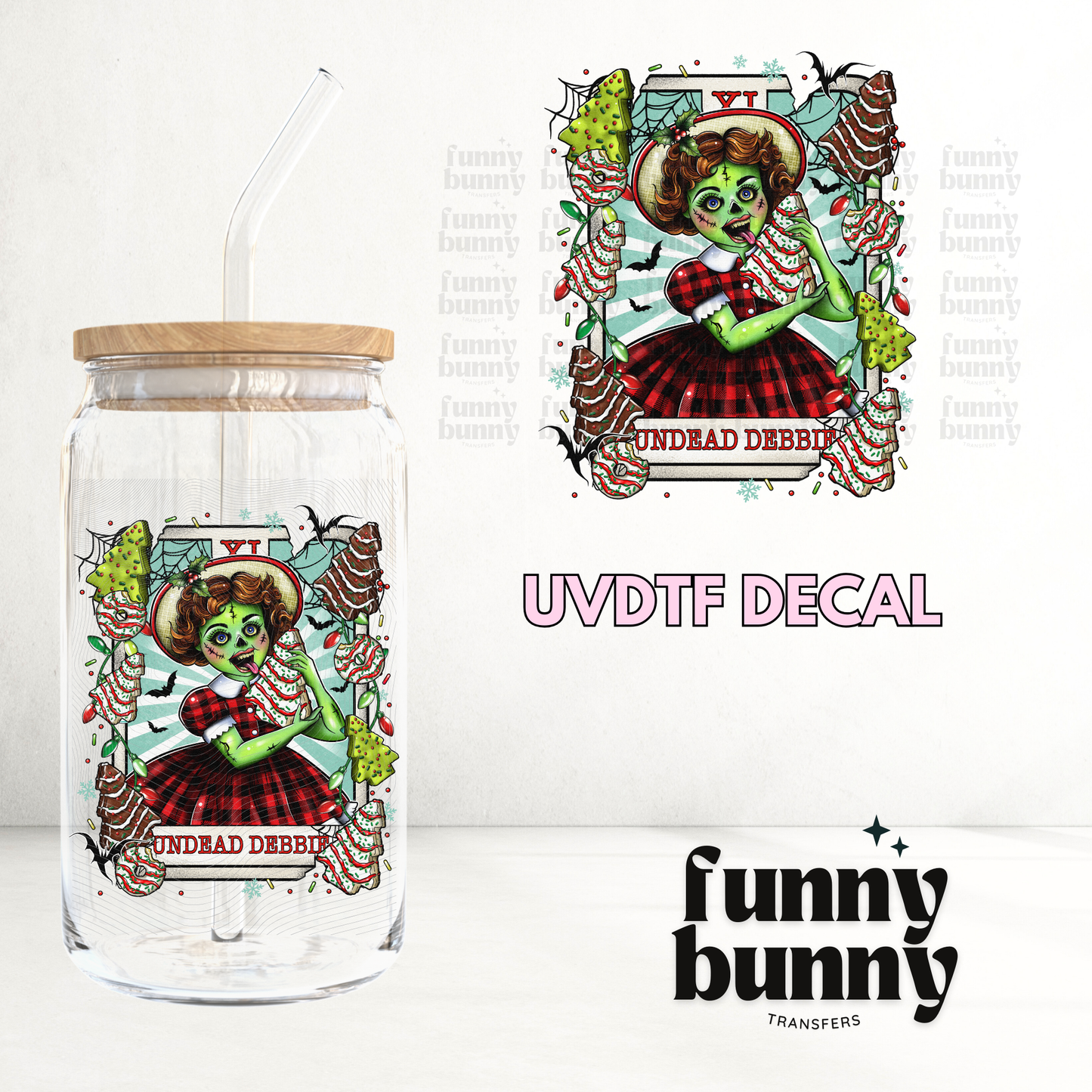 Undead Debbie - UVDTF Decal