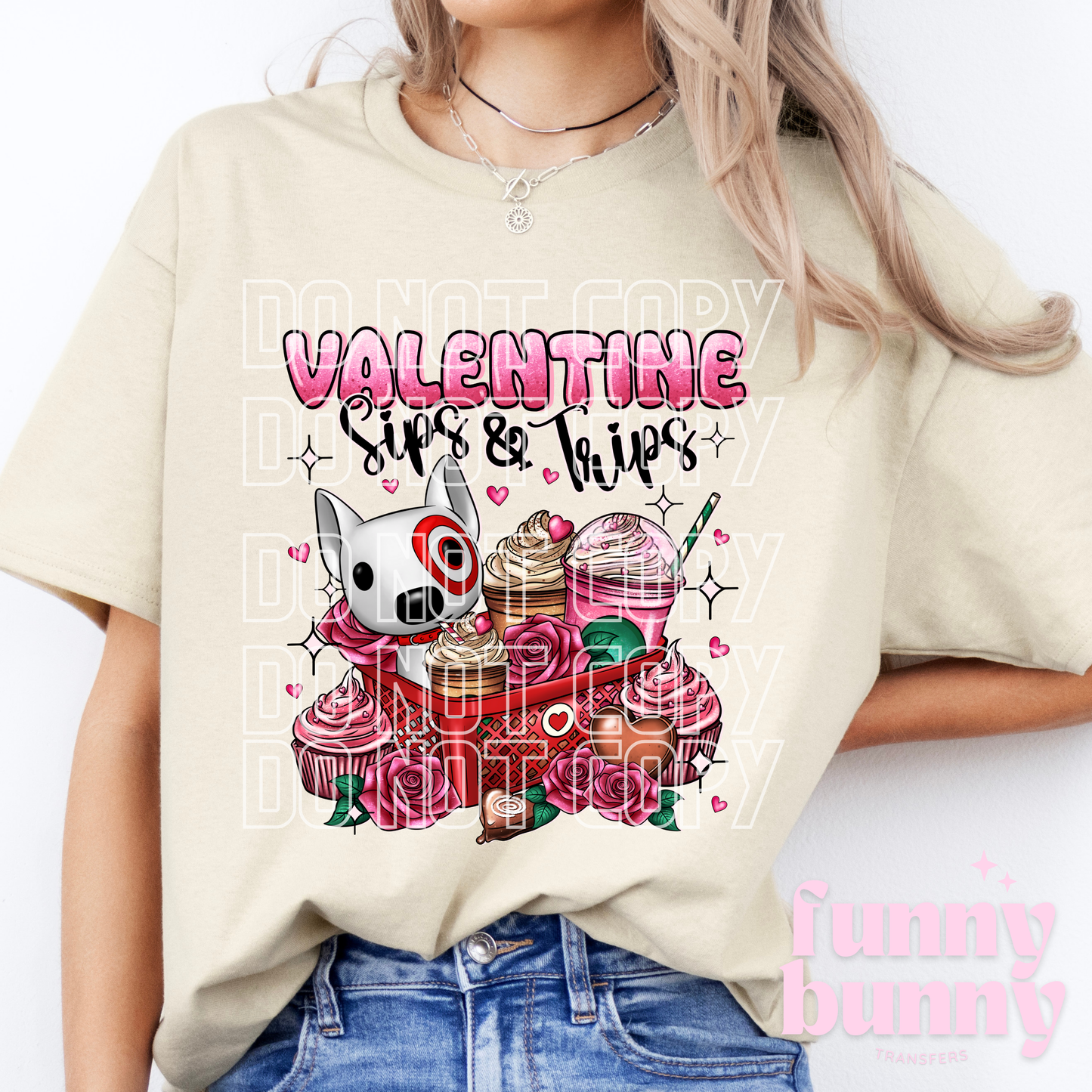 Valentine Sips & Trips - DTF Transfer