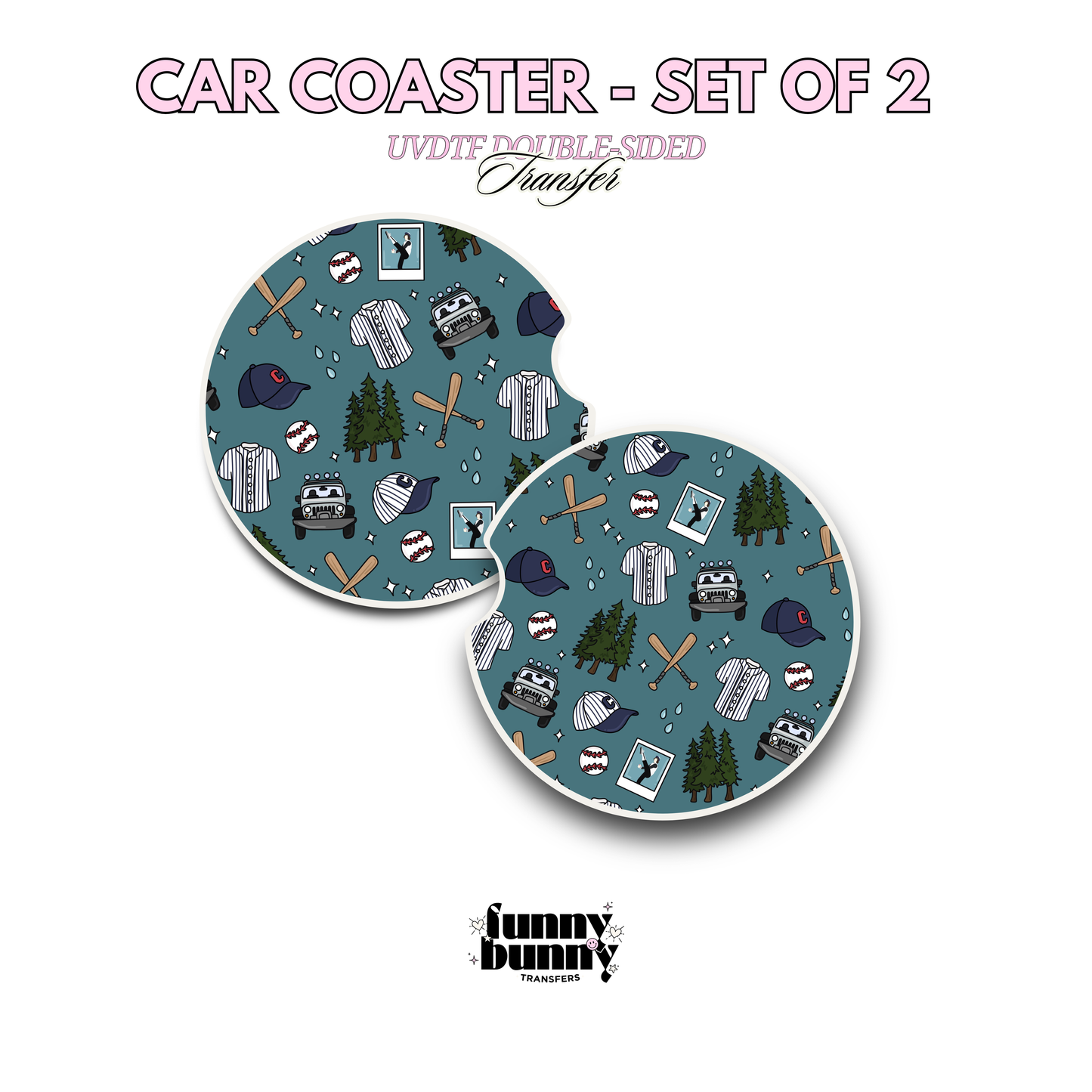 Vampire Baseball - UVDTF Coaster