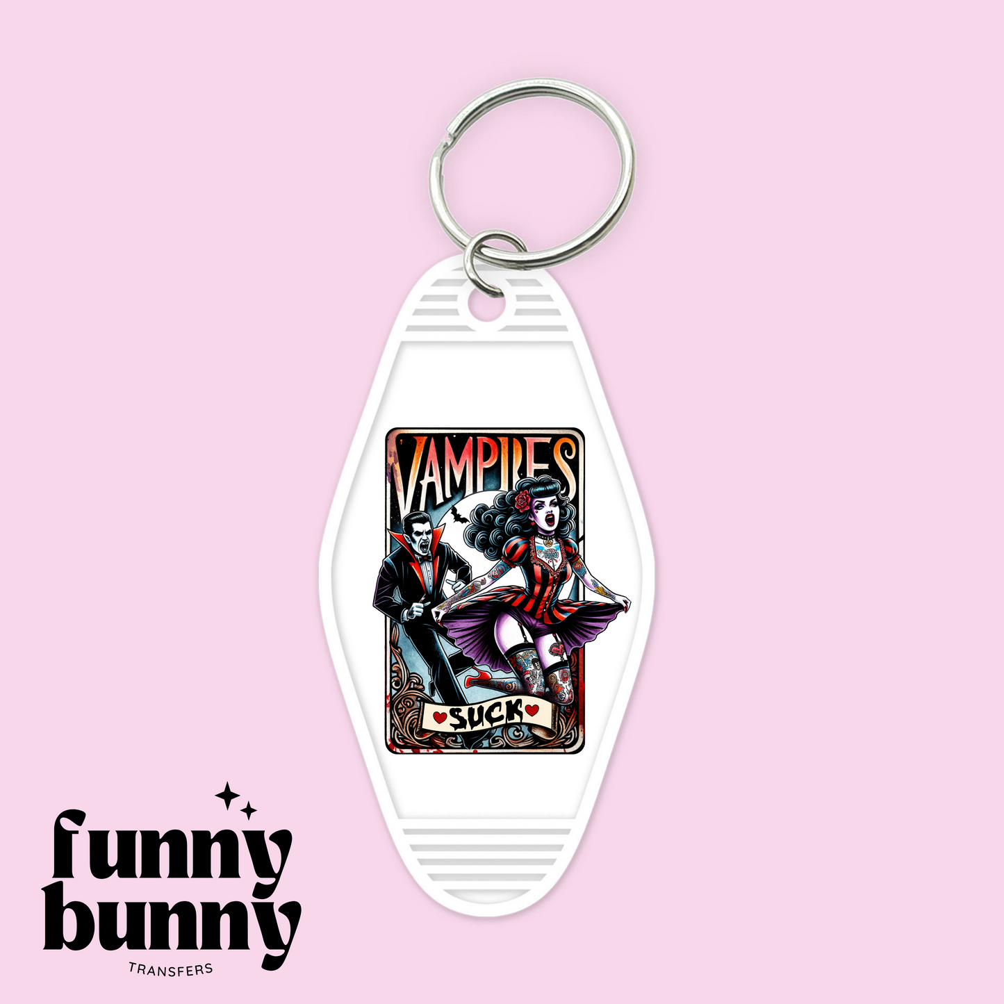 Vampires - Motel Keychain