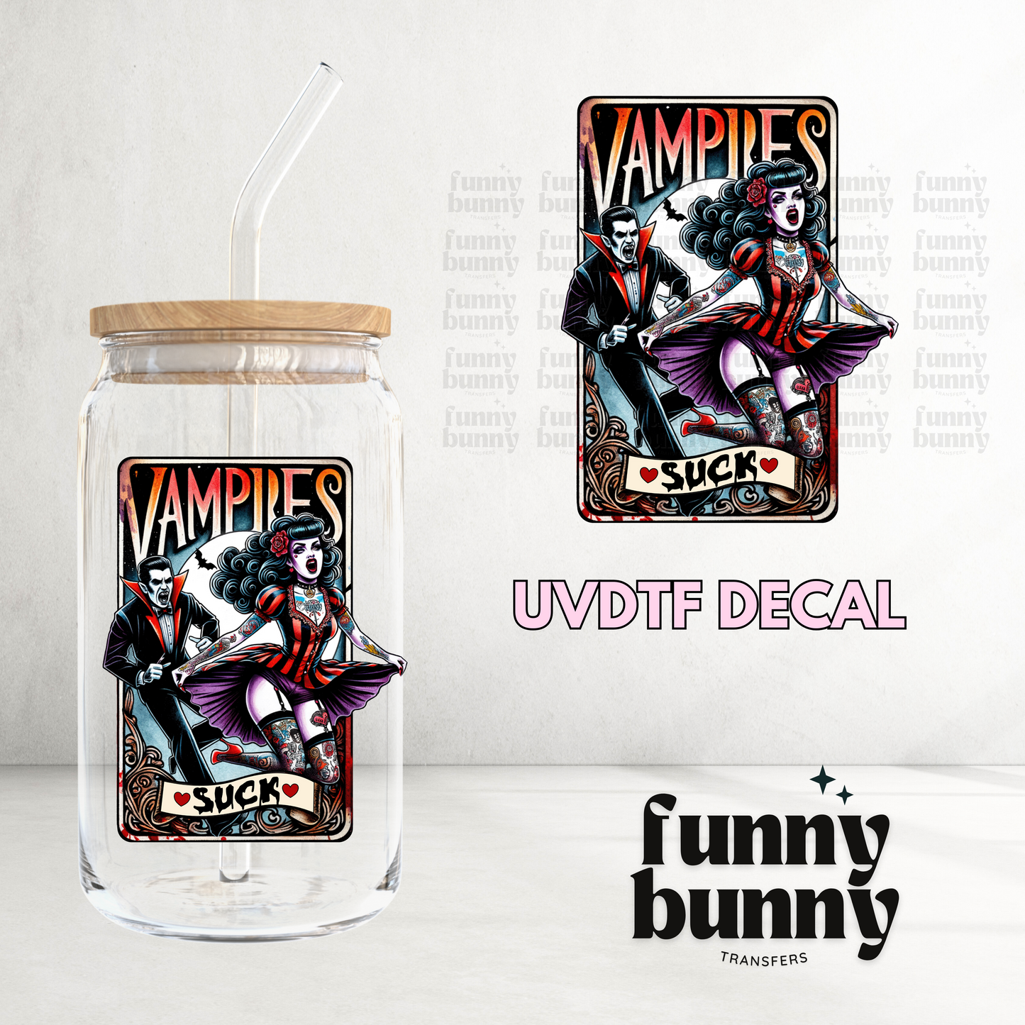 Vampires - UVDTF Decal