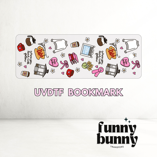 Vday At Luke's - UVDTF Bookmark Decal