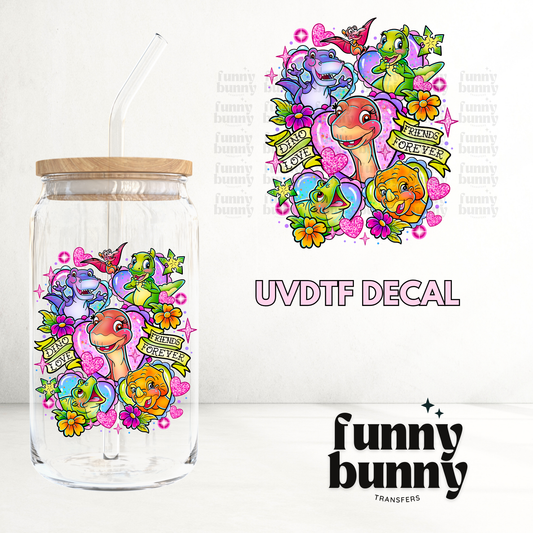 Vday Dino - UVDTF Decal