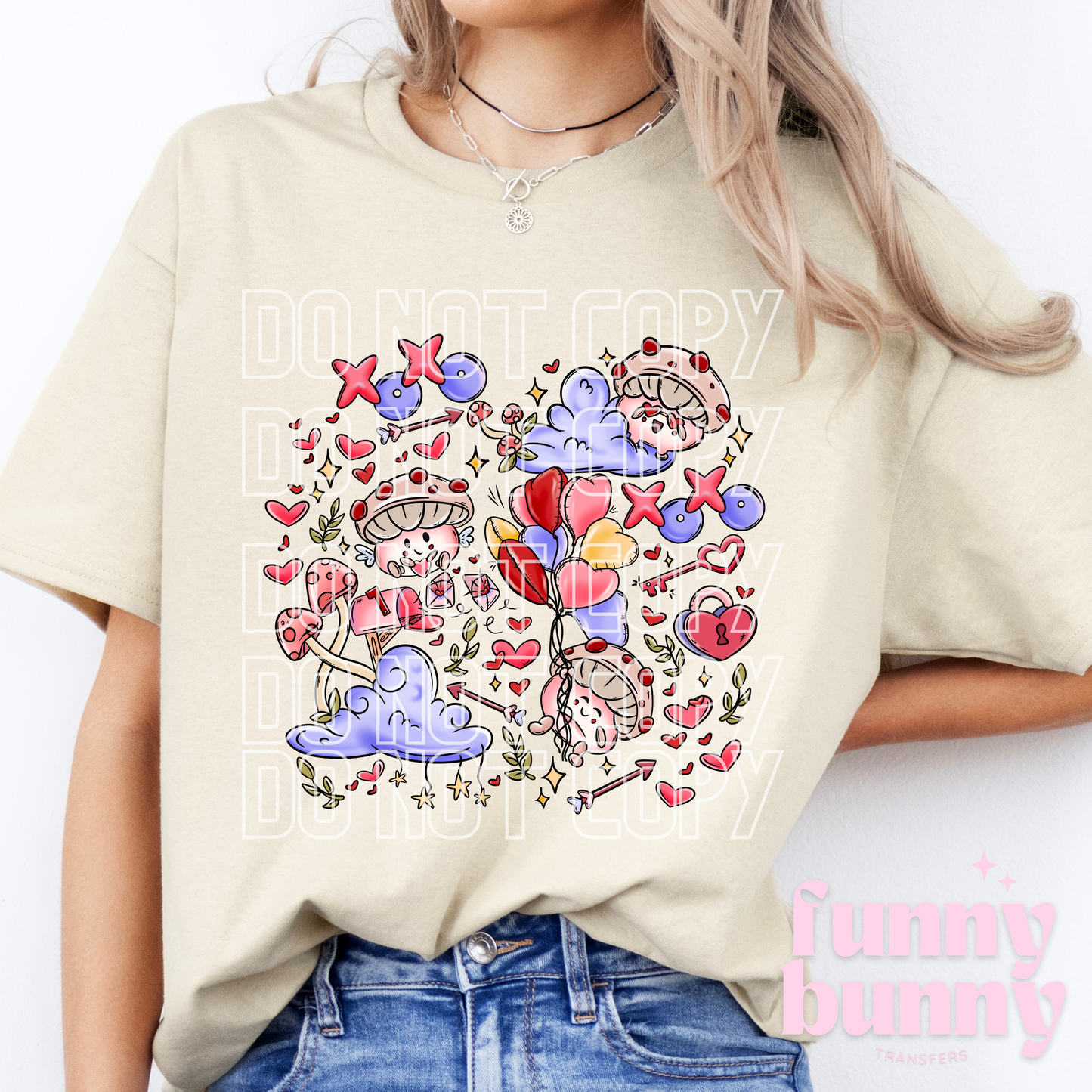 Vday Mushies - DTF Transfer