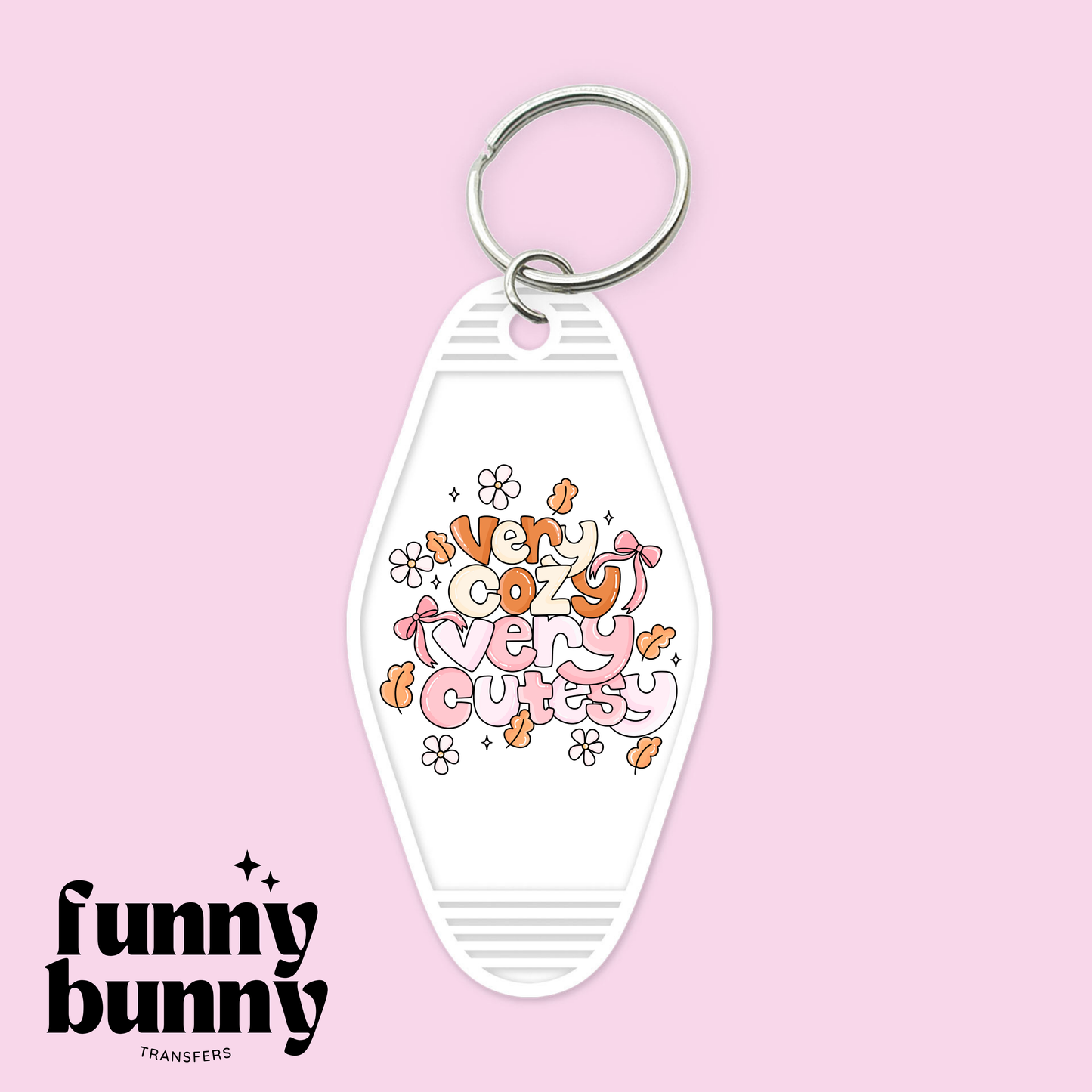 Very Cozy Cutesy - Motel Keychain