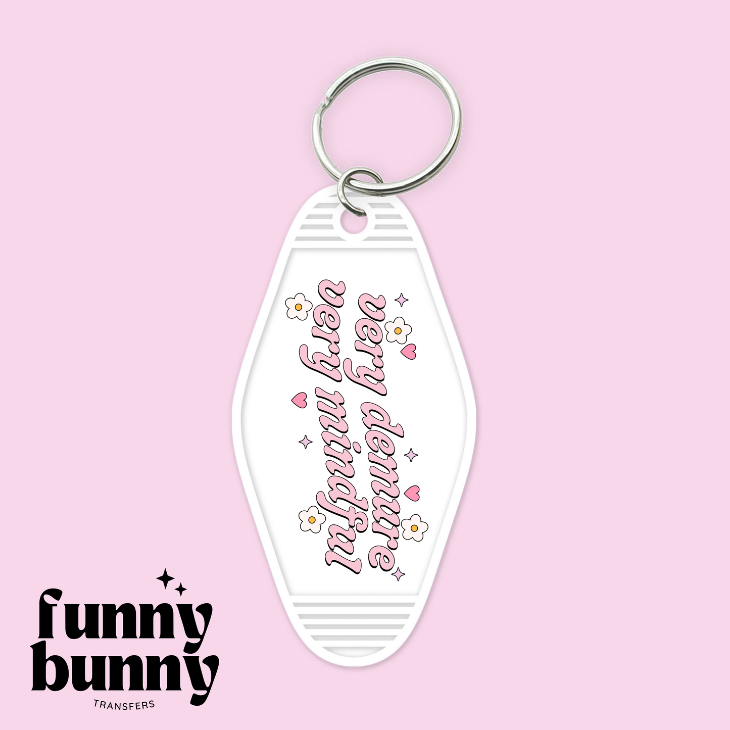 Very Demure Very Mindful - Motel Keychain