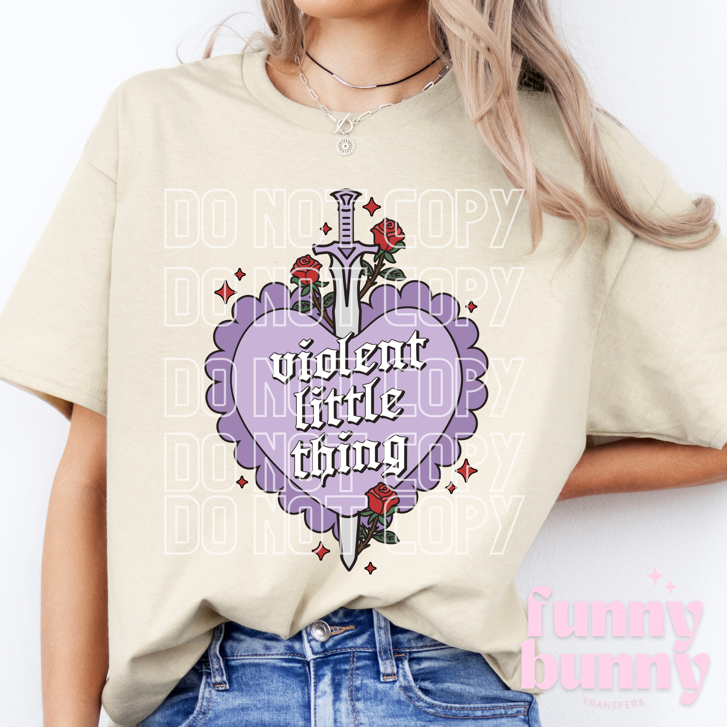Violent Little Thing - DTF Transfer